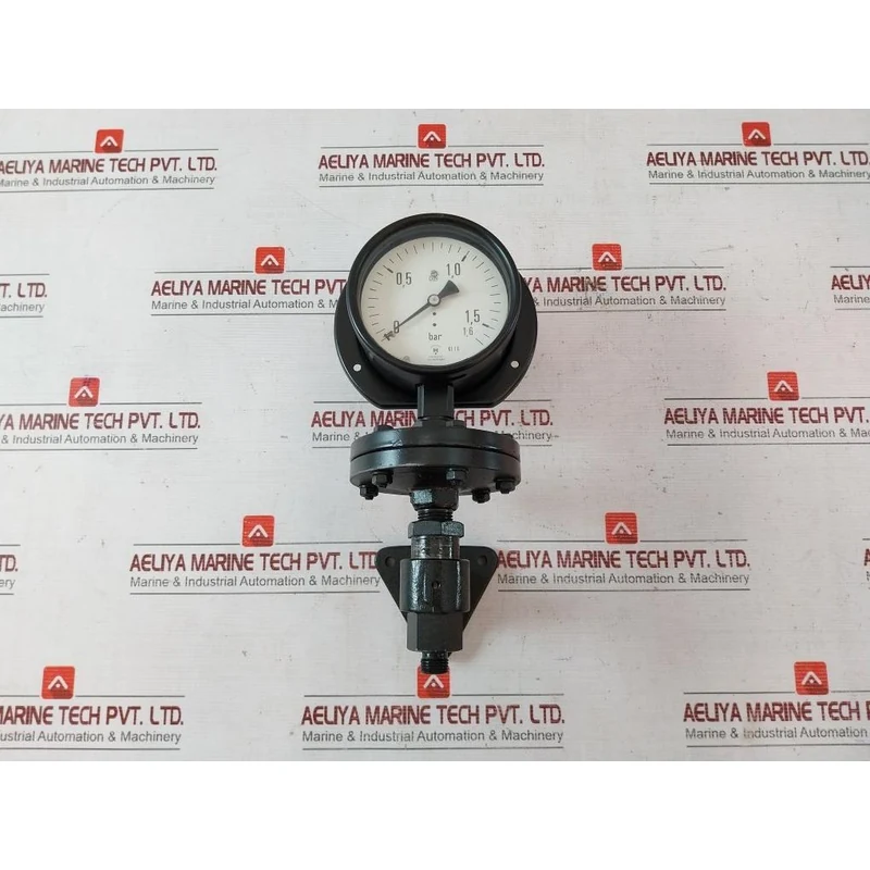 Henschen S 10136 P 0 To 1,6 Bar Pressure Gauge